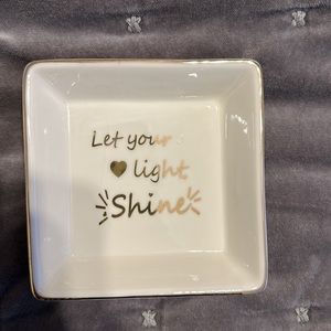 Let Your Light Shine Trinket Tray